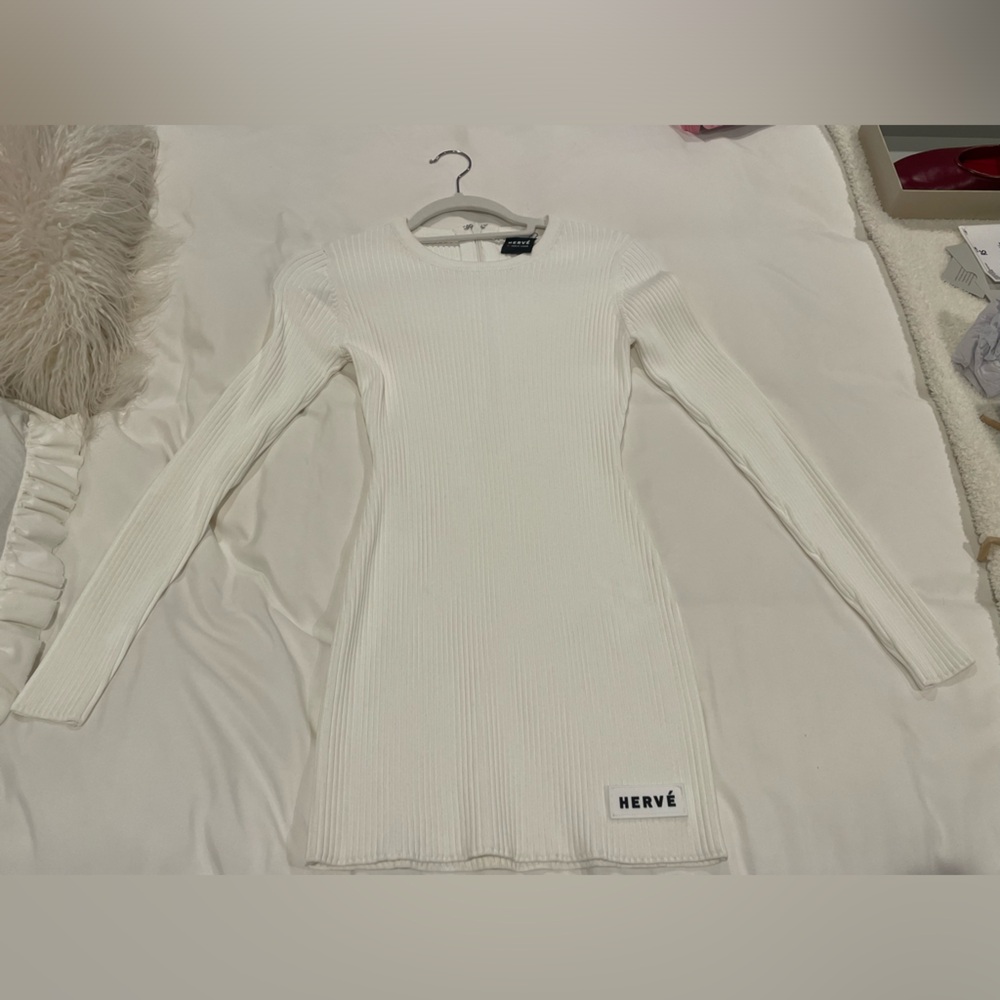 Herve Leger Women’s Long Sleeve Mini Dress- NEVER WORN